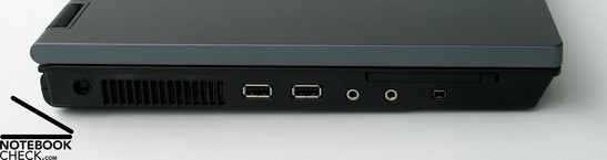 HP Compaq 6710b z lewej