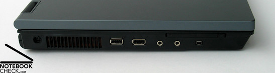 HP Compaq 6710b z lewej
