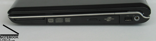 HP Pavilion dv6598eg z prawej