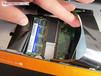dwa gniazda pamięci RAM pod klawiaturą