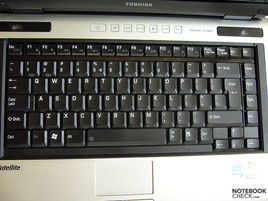 klawiatura w Toshiba Satellite M100-165