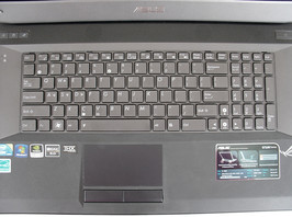 klawiatura QWERTY (Asus G73JW, fot. K. Osuch)