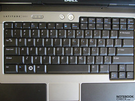 klawiatura w Dell Latitude D531