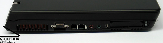 IBM/Lenovo Thinkpad Z61m z lewej