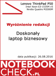 nagroda: doskonały laptop biznesowy