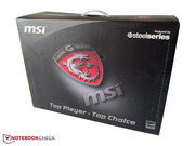 MSI GX60 w pudełku