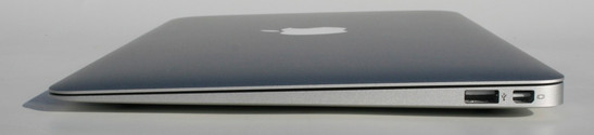 prawy bok: USB 2.0, Mini DisplayPort