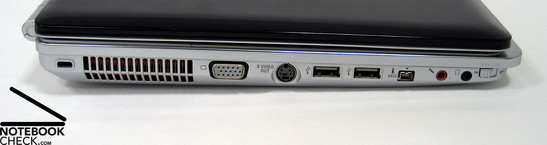 Sony Vaio VGN-CR21S z lewej