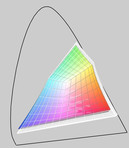 sRGB (transparent) vs. Studio 1557