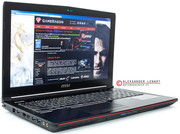 bohater testu: MSI GE62