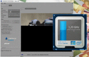 Cinebench 1 CPU: taktowanie procesora 3,2-3,3 GHz