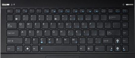 klawiatura QWERTY (fot. Asus)