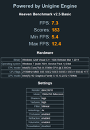 Unigine Heaven Benchmark v2.5