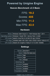 Unigine Heaven Benchmark v2.5