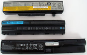 akumulatory (od góry) Lenovo Y580, Della 15R SE 7520 i HP 4540s