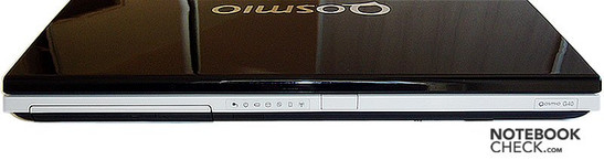 Toshiba Qosmio G40 z przodu