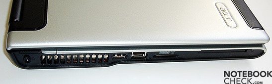 Acer Aspire 5102WLMi z lewej
