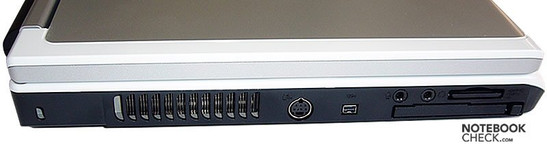 Dell Inspiron 640m z lewej