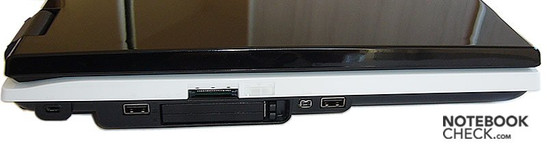 Toshiba Qosmio G40 z lewej