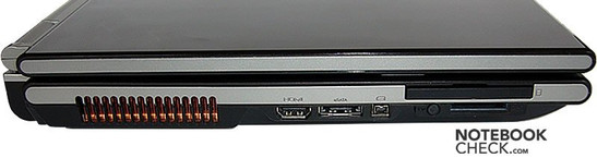 Packard Bell MB85-P-012 z lewej