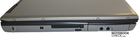Dell Latitude D520 z lewej