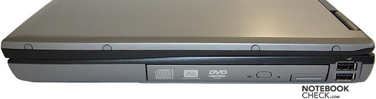 Dell Latitude D520 z prawej