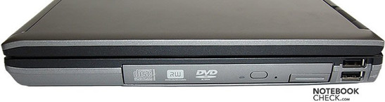 Dell Latitude D630 z prawej