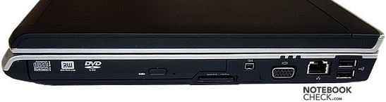 Dell Inspiron 1520 z prawej