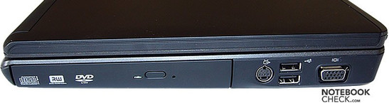 Dell Vostro 1400 z prawej