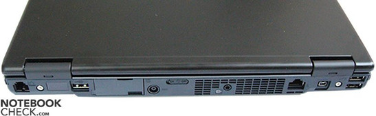 Fujitsu-Siemens LifeBook S2110 z tyłu
