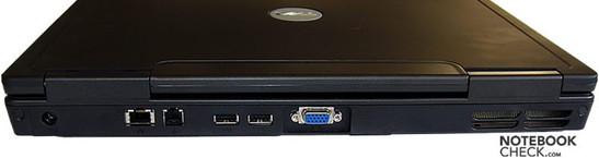 Dell Vostro 1000 z tyłu