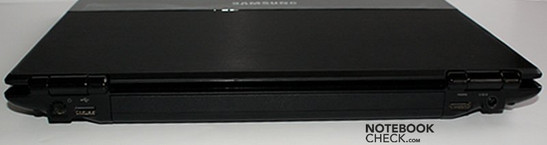 tył: modem, USB, akumulator, HDMI, gniazdo zasilania