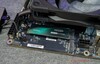 Minisforum BD770i z zainstalowanym dyskiem SSD