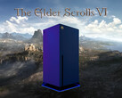 Baner promujący grę „The Elder Scrolls 6” z konsolą Xbox