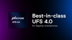 Micron prezentuje swoje najnowsze moduły UFS. (Źródło: Micron)