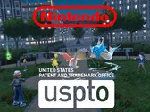 Walka i łapanie stworków w grach Pokemon (źródło obrazu: Nintendo of American, USPTO z poprawkami)