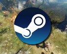 Zdjęcie przedstawiające logo serwisu Steam oraz grę „Shadows: Awakening”, obecnie przecenioną o 90%.
