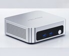 Zdjęcie przedstawia mini komputer Peladn WO5 304 w srebrnej kolorystyce