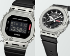 Od lewej do prawej (na zdjęciu), Casio G-Shock GM-5600M-1 i GM-2100M-1A. (Źródło zdjęcia: Casioblog)