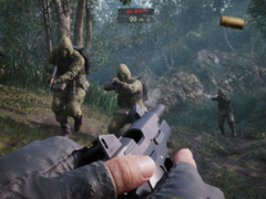 Zrzut ekranu z pierwszej osoby z Metal Gear Solid Delta Snake Eater Źródło obrazu Konami