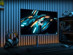 Gigabyte GO27Q24 to nowy gamingowy monitor OLED o rozdzielczości 1440p i częstotliwości odświeżania 240 Hz. (Źródło obrazu: Gigabyte)