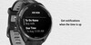 Aplikacja Garmin ComingUp oferuje również powiadomienia. (Źródło obrazu: Garmin)