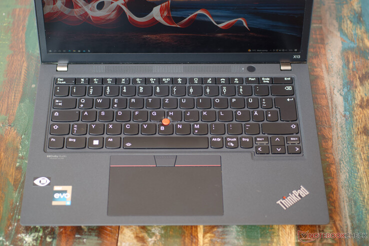 Urządzenia wejściowe w notebooku ThinkPad X13