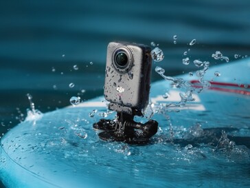 Kamera sportowa DJI Osmo 360 ma zasięg 10 m (33 ft) (źródło obrazu: DJI)