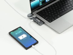 Plugable 5-in-1 USB-C Hub obsługuje połączenie z wyświetlaczem 6K@60Hz. (Źródło obrazu: Plugable)