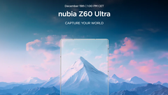 Nadchodzi Z60 Ultra. (Źródło: Nubia)