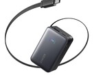 Power bank A1638 posiada zintegrowany kabel i wyświetlacz (źródło zdjęcia: Anker)