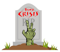 Dino Crisis powraca z grobu dzięki nekromantom kodowania z GOG. (Źródło obrazu: logo i klipart Dino Crisis, z modyfikacjami)