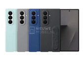 Galaxy Z Fold7 można już zobaczyć w czterech premierowych kolorach za pośrednictwem tych wyciekłych etui. (Źródło zdjęcia: via NieuweMobiel)