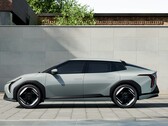 Kia EV4 zaparkowana przed budynkiem (źródło zdjęcia: Hyundai Motor Group via Unsplash)